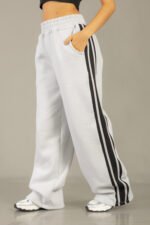 Pantalón palazo combinado friza peinado - foto 14