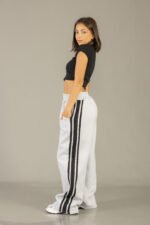 Pantalón palazo combinado friza peinado - foto 9