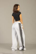 Pantalón palazo combinado friza peinado - foto 10
