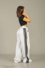 Pantalón palazo combinado friza peinado - foto 12